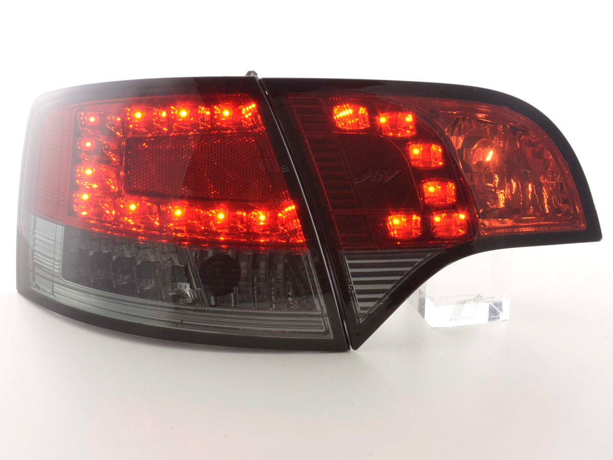 LED Rückleuchten Set Audi A4 Avant Typ 8E 04-08 rot/schwarz LED Rückleuchten Set Audi A4 Avant Typ 8E 04-08 rot/schwarz